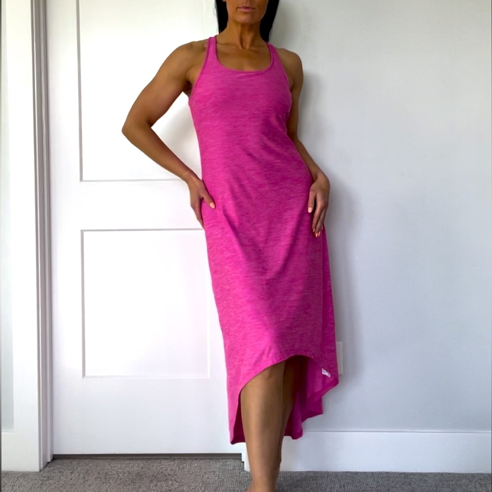 Pink High Low Comfy Dress Size M